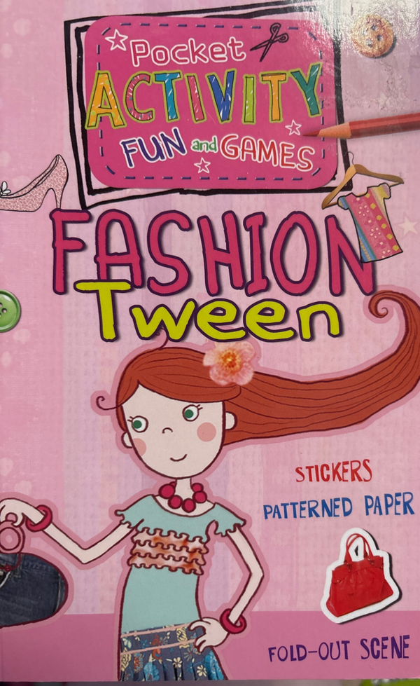 Fashion Tween Pocket Activity Fun and Games book