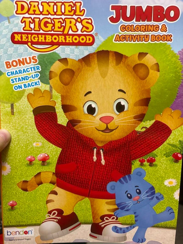 Daniel Tiger’s Neighborhood Coloring Activity Book