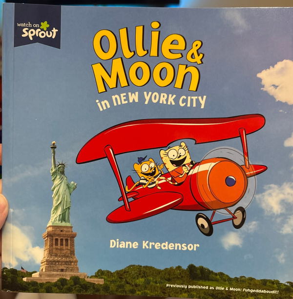 Ollie and Moon in New York City book