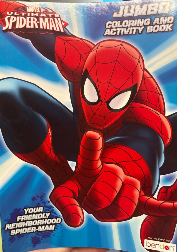 Marvel Ultimate Spider-Man Coloring Activity Book - Your Friendly Neighborhood Spider-Man