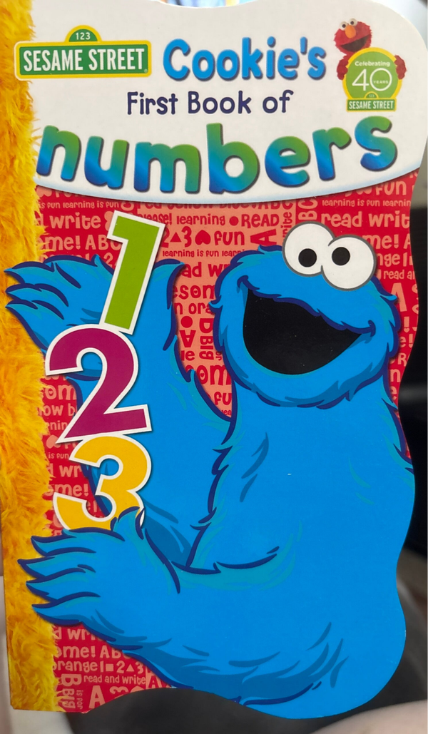 Cookie’s First Book of Numbers  - Sesame Street board book