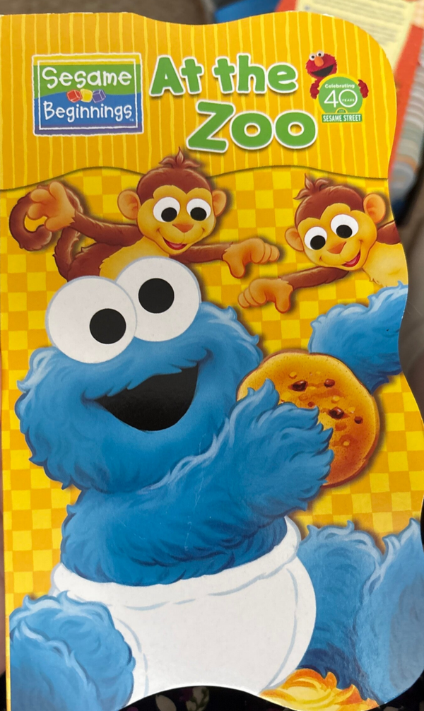 At the Zoo - Sesame Street Sesame Beginnings board book