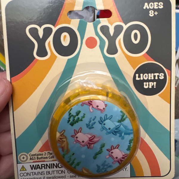 Light up yo-yo - Axolotls