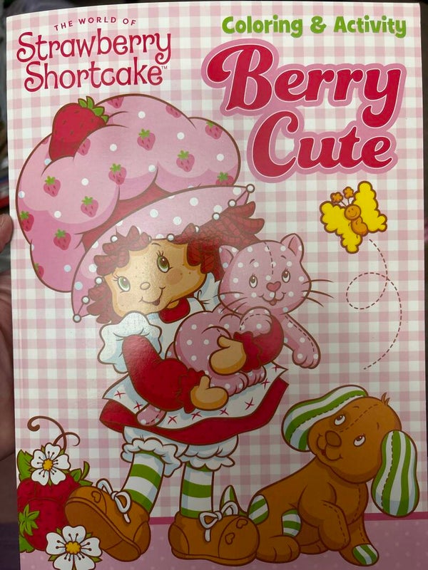 Strawberry Shortcake Coloring Activity Book - Berry Cute