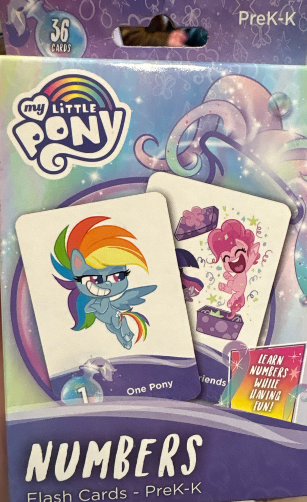 Numbers Flash Cards - My Little Pony