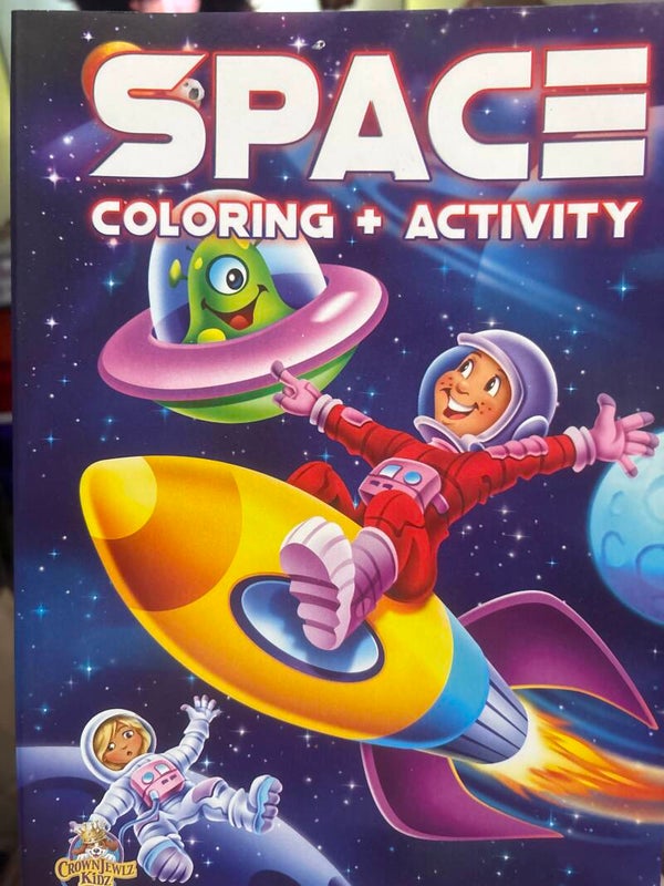 Spave Coloring and Activity Book