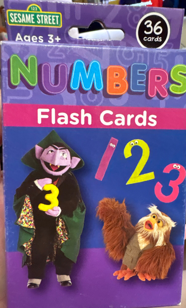 Numbers Flash Cards - Sesame Street