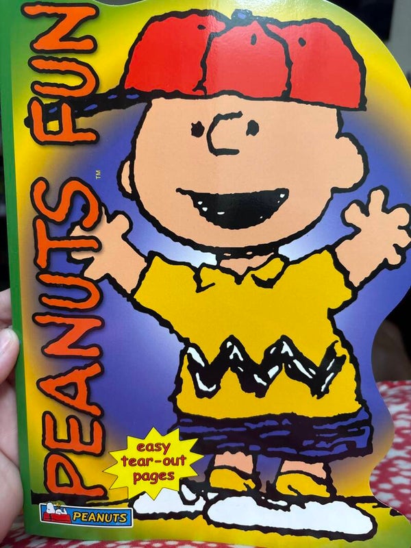 Peanuts Fun Shaped Coloring Activity Book - Joe Cool