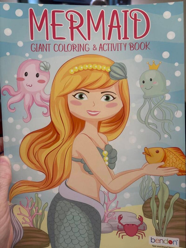 Mermaids Giant Coloring and Activity Book