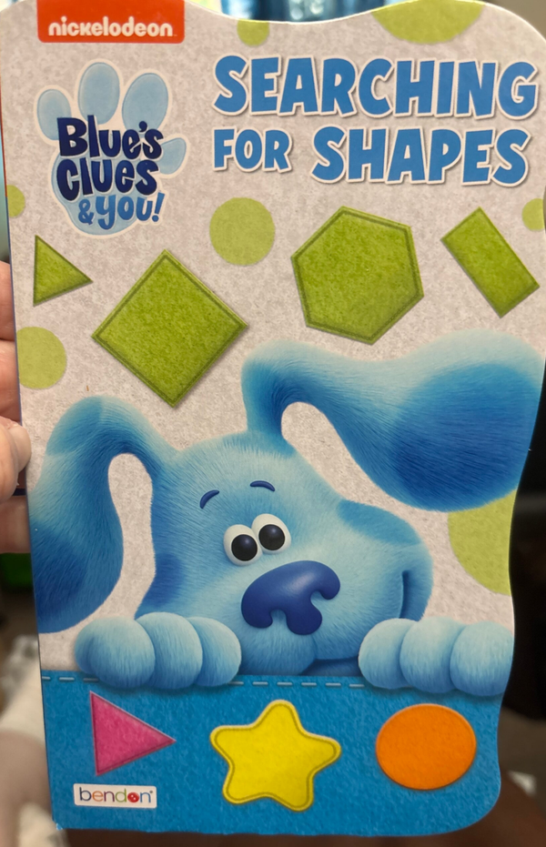 Blue’s Clues and You book - Searching for Shapes