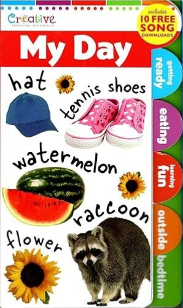 My Day tabbed board book