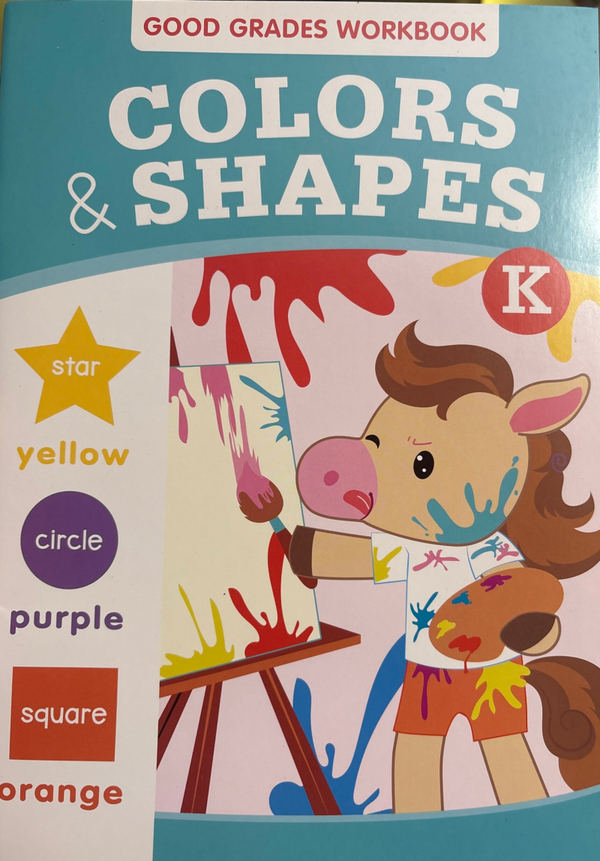 Good Grades Colors and Shapes Activity Workbook