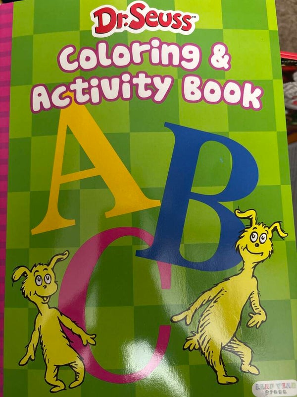 Dr. Seuss Coloring Activity Coloring Book - ABC