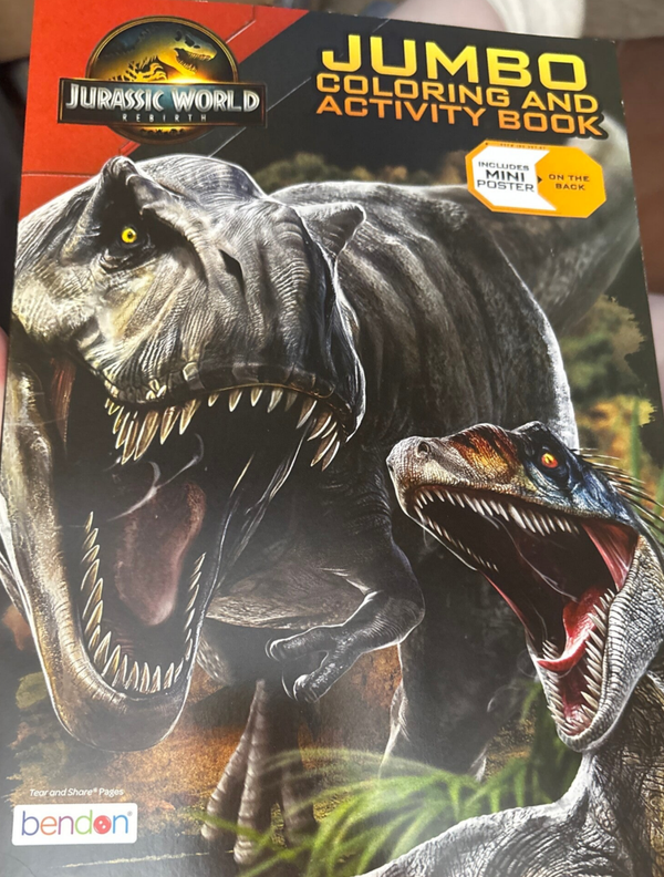 Jurassic World Coloring Activity Book - Rebirth
