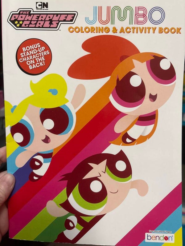 Powerpuff Girls Coloring Activity Book