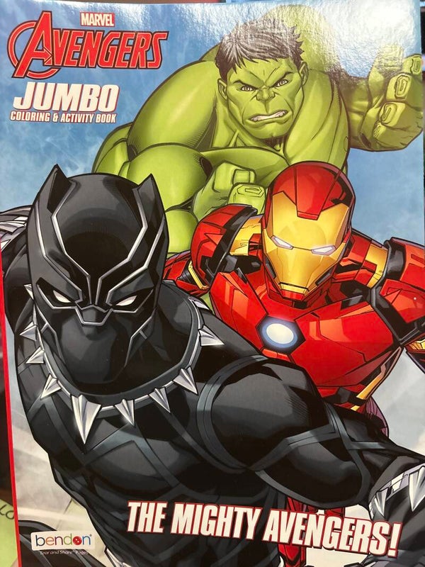 Marvel Avengers Coloring Activity Book - The Mighty Avengers!