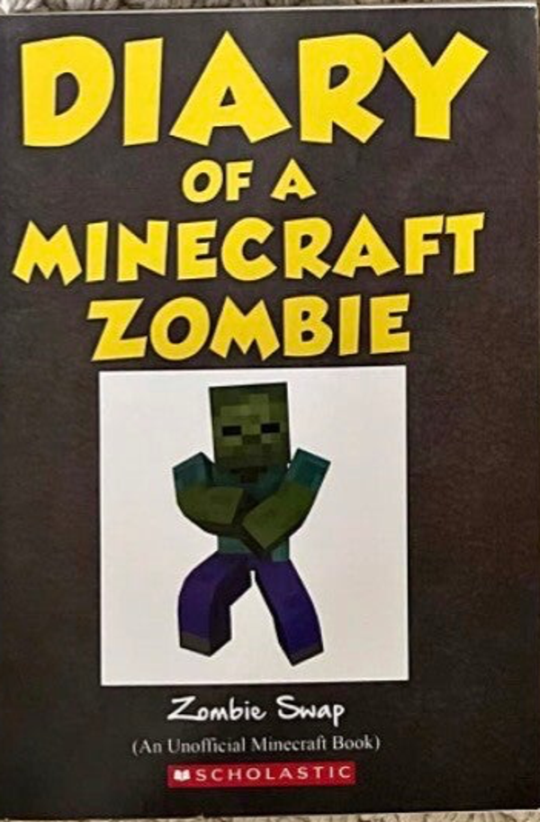 Diary of a Minecraft Zombie Book - Zombie Swap book