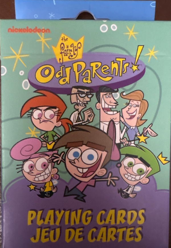 Nickelodeon playing cards - The Fairly Odd Parents