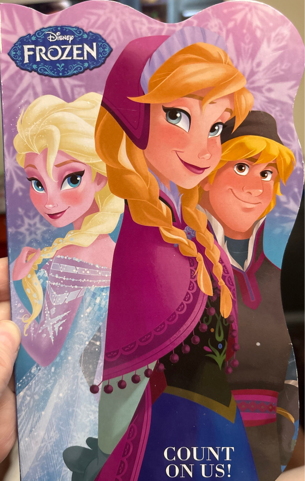 Disney Frozen book - Count on Us