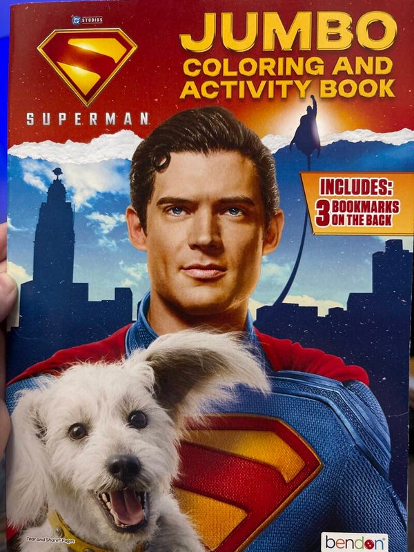 DC Superman Coloring Activity Book