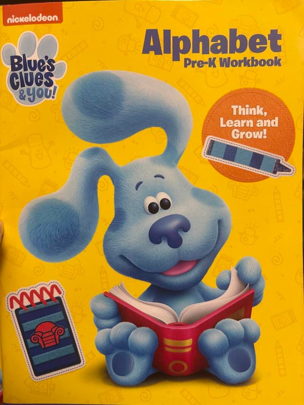 Blue’s Clues and You Alphabet Pre-K Workbook