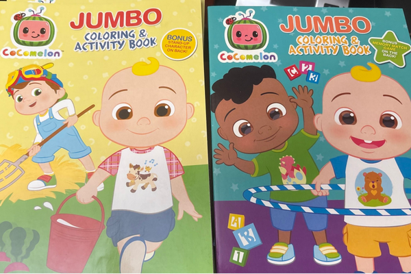 Cocomelon Coloring Activity Books