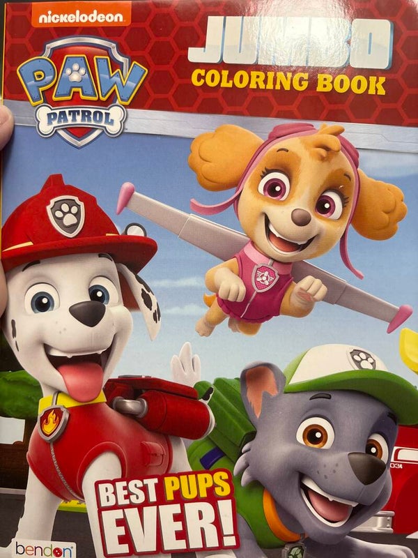 Paw Patrol Coloring Activity Book - Best Pups Ever