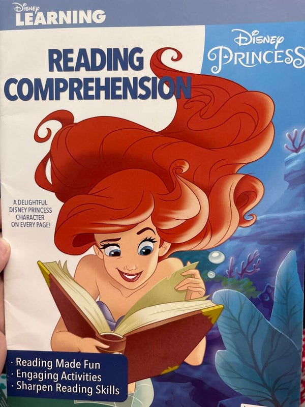 Disney Princess Reading Comprehension Workbook