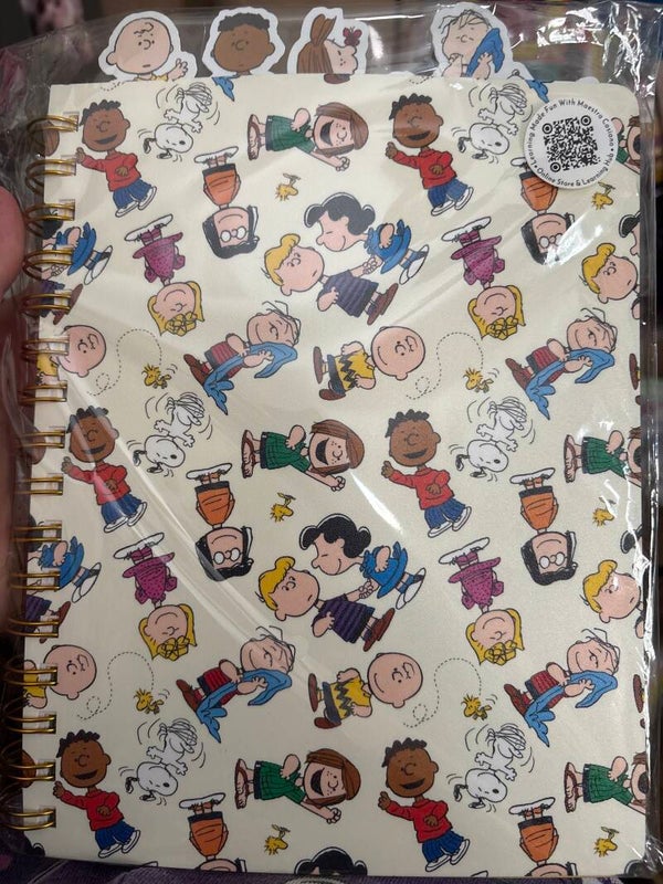 Peanuts Gang Tab Journal Notebook