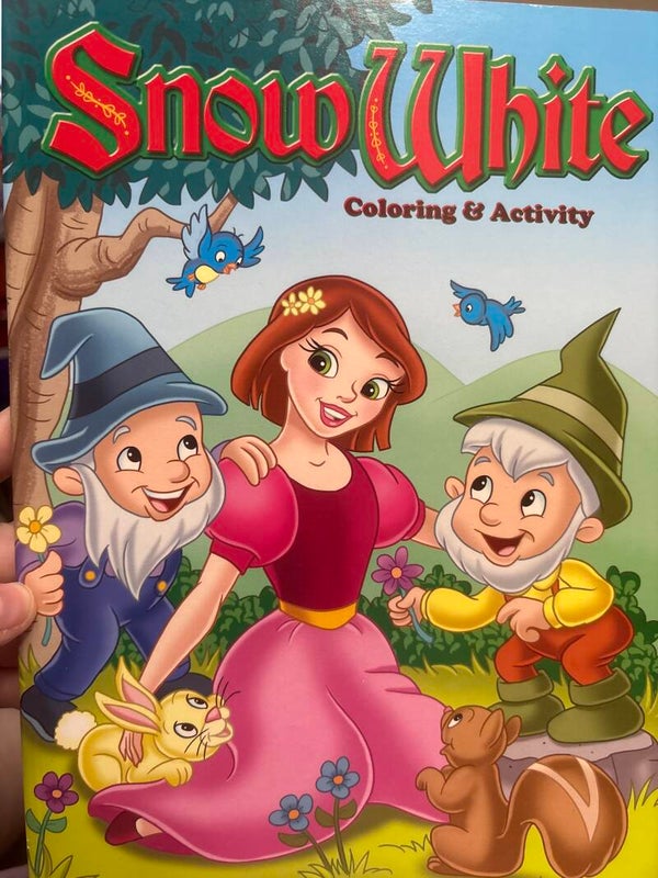 Snow White Coloring and Activity Book