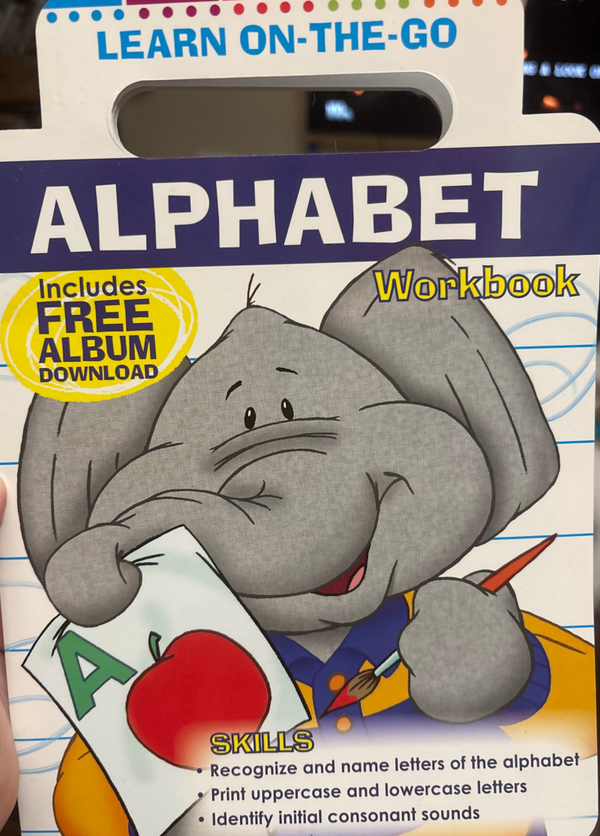 Learn on-the-Go Alphabet Workbook