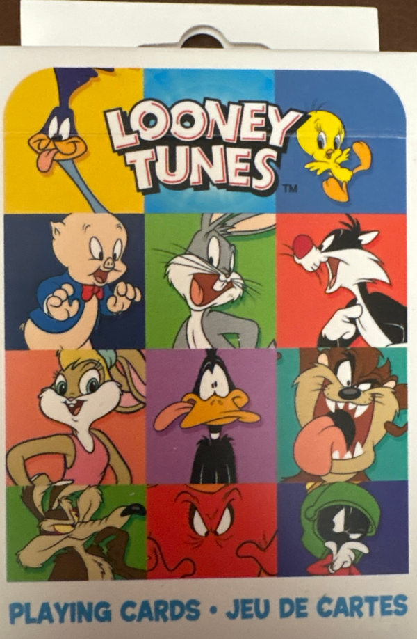 Warner Brothers Looney Tunes playing cards