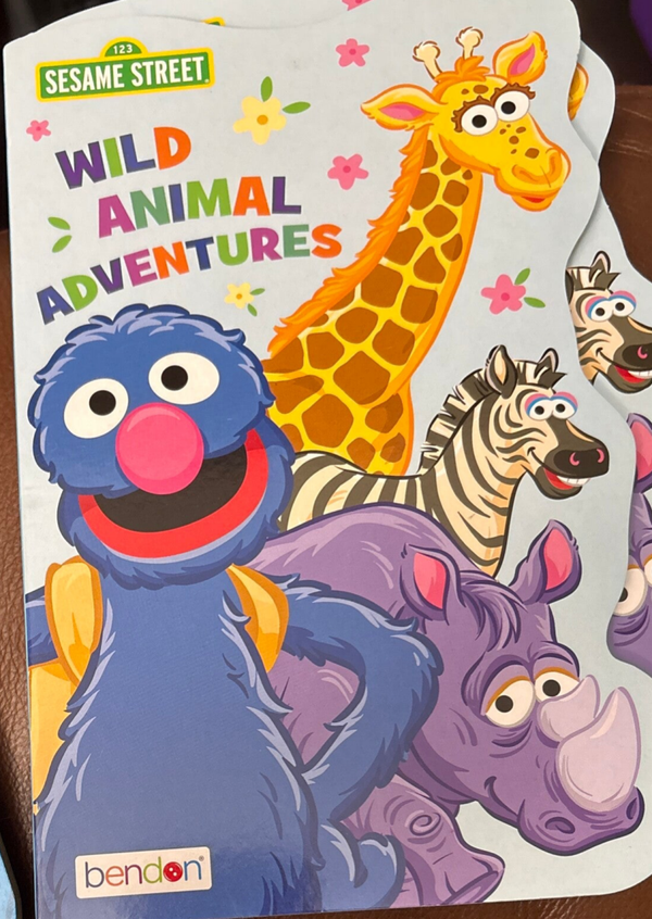 Wild Animal Adventures - Sesame Street board book