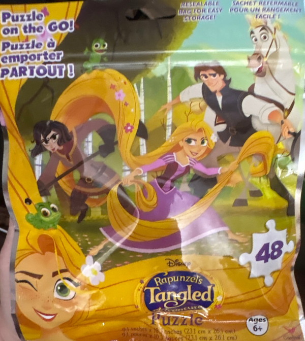 Puzzle on the Go Jigsaw Puzzle (48 pieces) - Disney Rapunzel’s atangled Adventure
