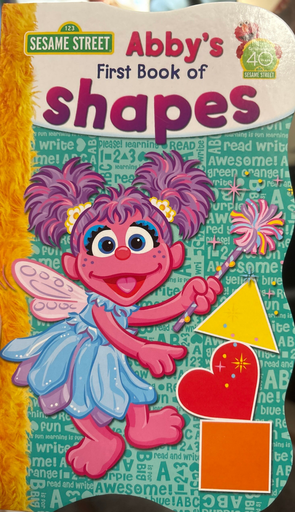 Abby’s First Book of Shapes  - Sesame Street board book