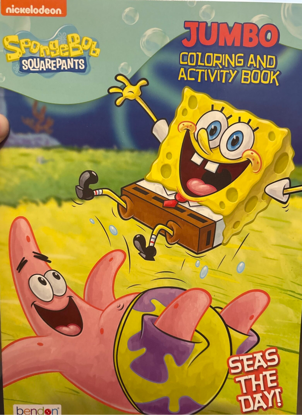 Spongebob Coloring Activity Book - Seas the Day