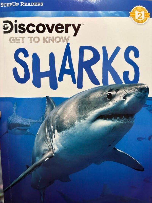 Sharks book - Leveled Reader (Level 2) book