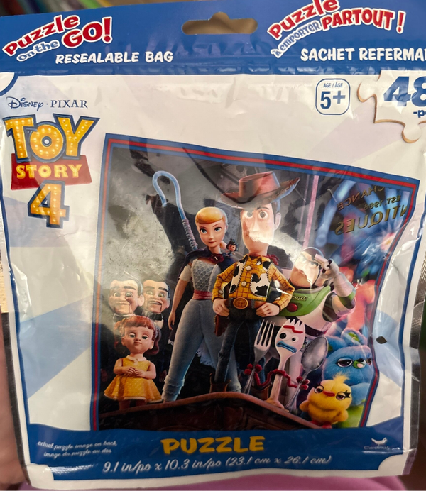 Puzzle on the Go Jigsaw Puzzle (48 pieces) - Disney Toy Story 4