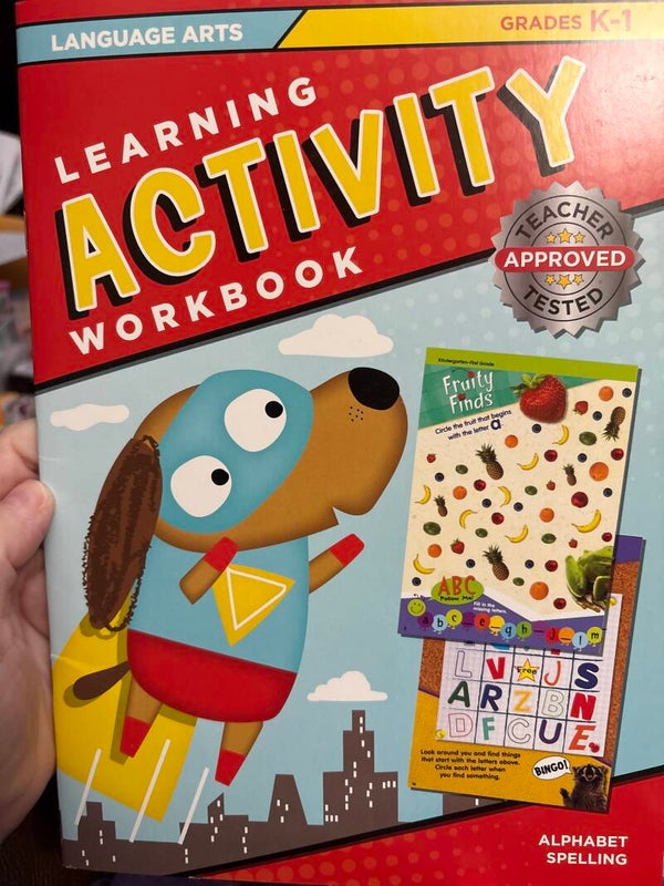 Learning Activity Workbook - Language Arts (Grades K-1)