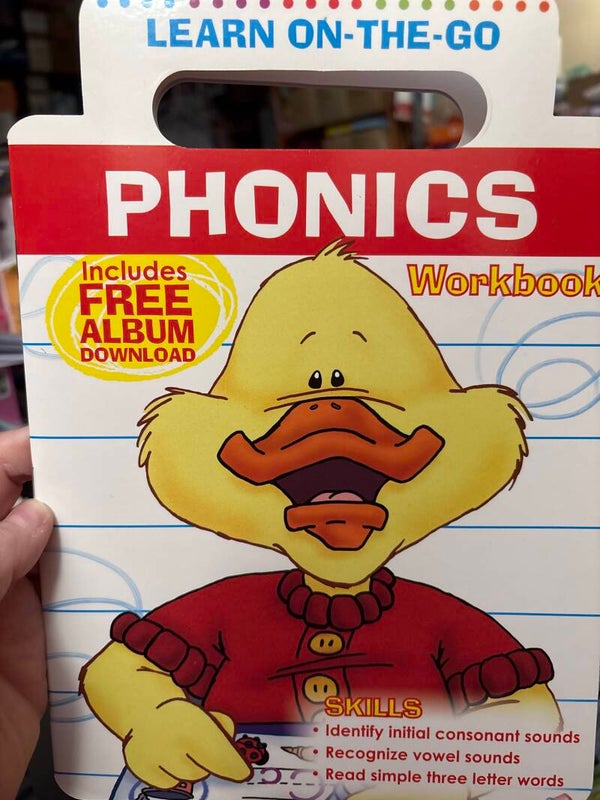 Learn on-the-Go Phonics Workbook
