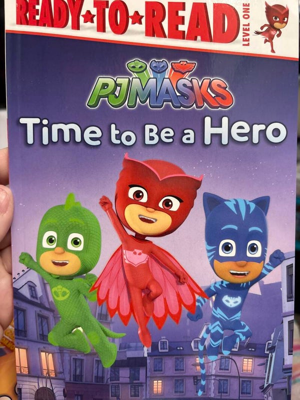 PJ Masks Time to Be a Hero - a Ready-to-Read Leveled Reader (Level 1) book