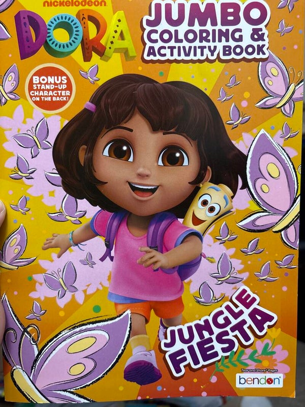 Nickelodeon Dora the Explorer Coloring Activity Book - Jungle Fiesta