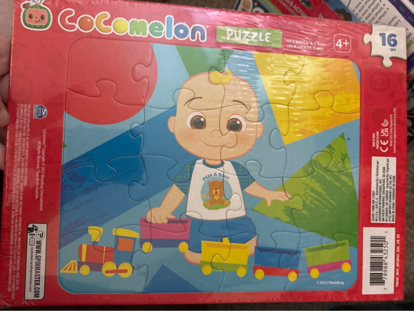 Cardboard Frame Jigsaw Puzzle - Cocomelon (16 pieces)