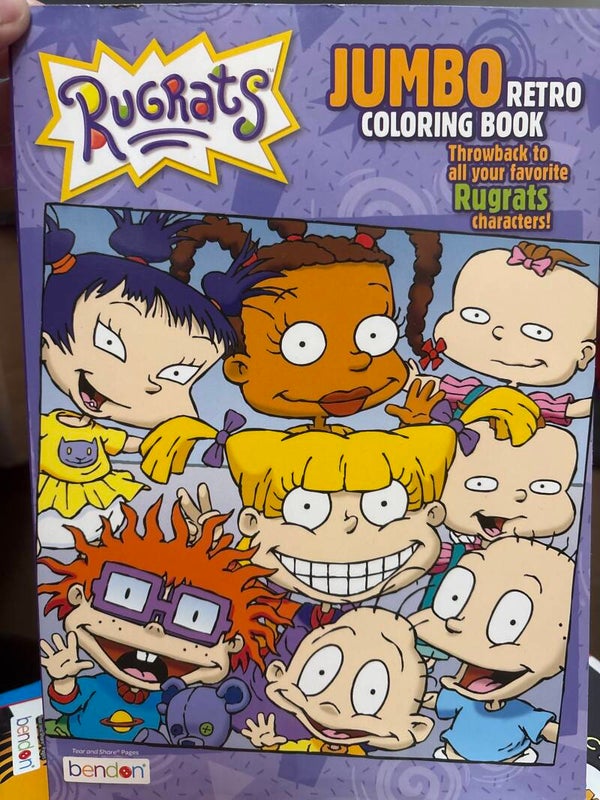 Rugrats Retro Coloring Book