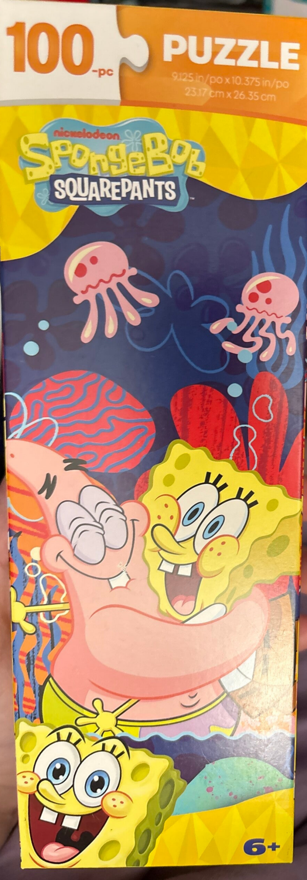 Jigsaw Puzzle (100 pieces) - Spongebob Hugging Patrick
