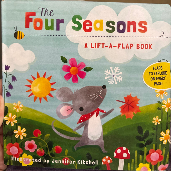 The Four Seasons  lift-a-flap board book