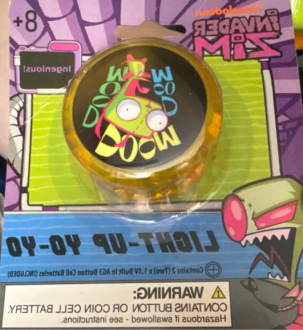 Light up yo-yo - Nickelodeon’s Invader Zim Doom Doom Doom