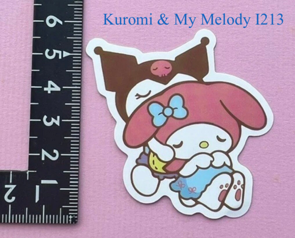 Hello Kitty And Friends Individual Stickers - Kuromi & My Melody
