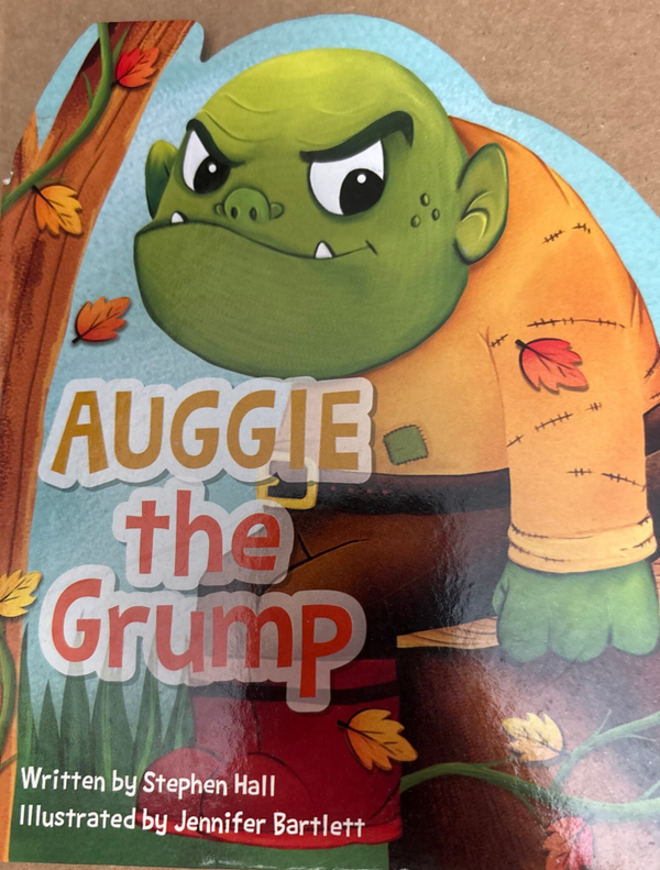 Auggie the Grump board book