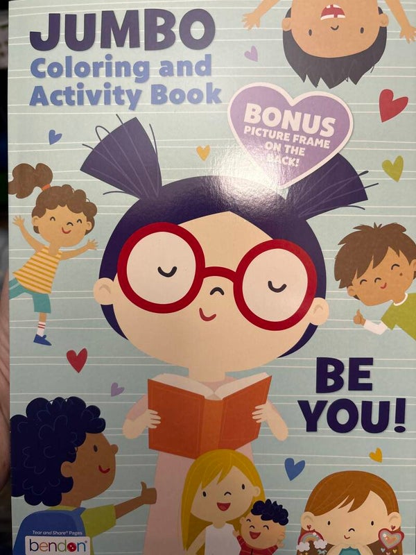 Jumbo Coloring & Activity Book - Be You